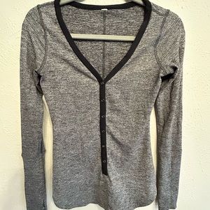 Lululemon Awesome Henley Long Sleeve